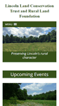 Mobile Screenshot of lincolnconservation.org
